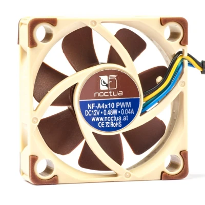 Image of Noctua NF A4x10 PWM, Premium Quiet Fan, 4 Pin (40x10mm, Brown)
