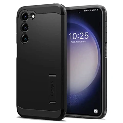 Image of Spigen Ultra Hybrid TPU Back Cover Black Samsung Galaxy S23+