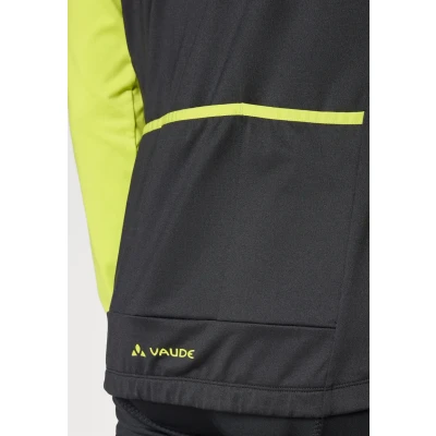 Image of Vaude Posta LS Tricot II Cycling Jersey, Men&#039;s, Size: Medium, Bright green