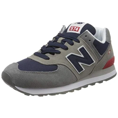 Image of New Balance 574 Unisex Trainers Marblehead pigment (ML574EAD), Size: 6.5, (ml574ead) Leather and textile