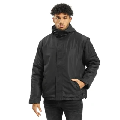 Image of Brandit Men&#039;s Windbreaker Frontzip Jacket, Black, 4XL