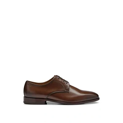 Image of BOSS Lisbon DERB BU N Smart laceups brown, Men&#039;s, Size: 10.5, Brown Calfskin
