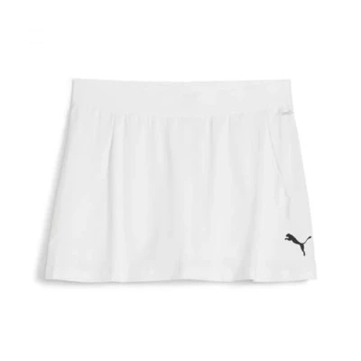 Image of Puma Teamgoal Skirt Sports skirt, Women&#039;s, Size: Small, White/black
