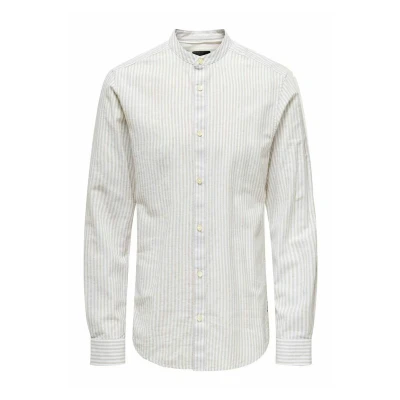 Image of Only &amp; Sons Aiden Shirt, Men&#039;s, Size: XS, Beige