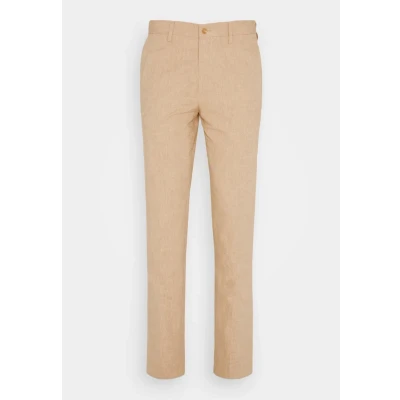 Image of Jack &amp; Jones Premium Jprriviera Trouser SLIM FIT Trousers, Men&#039;s, Size: 36R, Beige