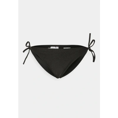 Image of Calvin Klein Swimwear String SIDE TIE Bikini bottoms, Women&#039;s, Size: XS, Black