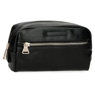 Image of Pepe Jeans Elia Toiletry Bag, One Size, Black/White, Bag