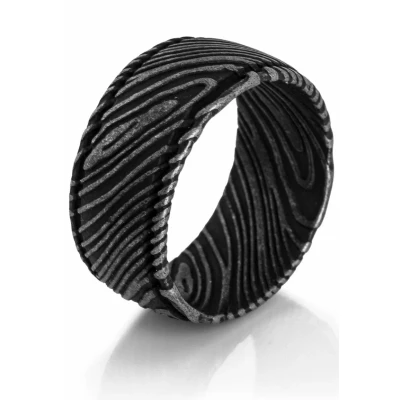 Image of Akitsune Ring, Men&#039;s, Size: 59, Antique silver