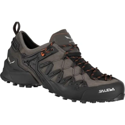 Image of Salewa MS Wildfire EDGE Hiking shoes, Men&#039;s, Size: 11.5, Wallnut/fluo orange Leather and textile