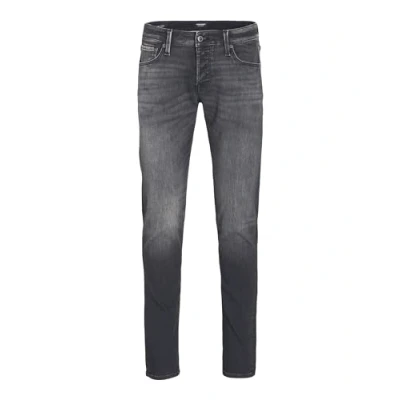 Image of JACK &amp; JONES Men&#039;s Jean Pants, Black Denim, 32W / 34L
