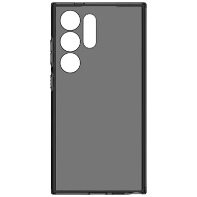 Image of Spigen Liquid Crystal TPU Back Cover Black Transparent Samsung Galaxy S24 Ultra