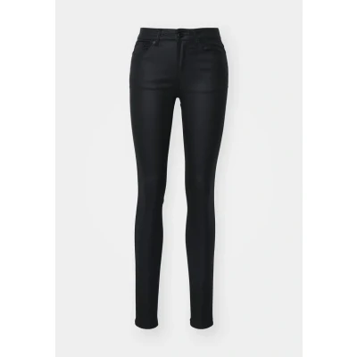 Image of VERO MODA Women&#039;s Vmflash Mr Skinny Coated Pants Noos Jeans, Black, XS / 34L