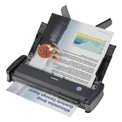 Image of Canon imageFORMULA P 215II Portable Scanner Double sided Scanning USB Powered Home, Office &amp; when Mobile Up to 15 Pages Per Min 20 Sheet Feeder CaptureOnTouch Lite Software