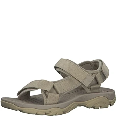 Image of s.Oliver Walking sandals, Men&#039;s, Size: 9, Cream Textile/synthetics