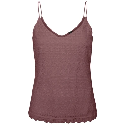 Image of Vero Moda Vmhoney Singlet Top, Women&#039;s, Size: XS, Rose brown