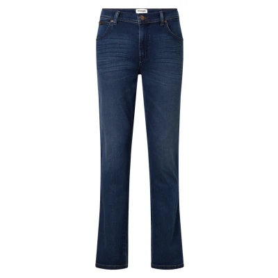 Image of Wrangler Texas Slim fit jeans darkblue denim, Men&#039;s, Size: 30x34, Dark blue denim