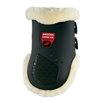 Image of Zandona Fetlock Boots Carbon Air Techno Fur