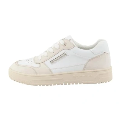 Image of TOM Tailor Trainers, Women&#039;s, Size: 4, White\cream Pu