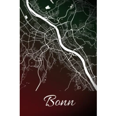 Image of Bonn: deine Stadt, Region, Heimat! Notizbuch DIN A5 liniert 120 Seiten Geschenk