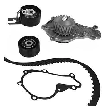 Image of Water Pump &amp; Timing Belt Set GRAF KP859 1