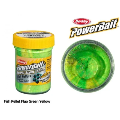 Image of Berkley Powerbait Liver Fluo Green/Yellow