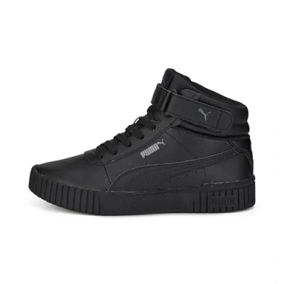 Image of PUMA Women&#039;s Carina 2.0 Mid Sneaker, Black, 7 UK
