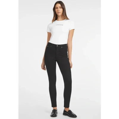 Image of Guess Jeans HIGH RISE Skinny Fit, Women&#039;s, Size: 32x30, Schwarz