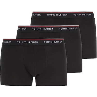 Image of Tommy Hilfiger Premium Essential 3 PACK Pants, Men&#039;s, Size: Small, Black