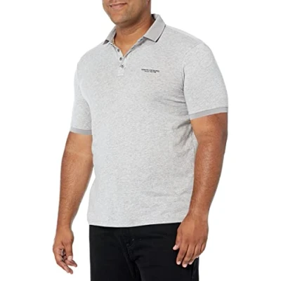 Image of Armani Exchange Polo shirt, Men&#039;s, Size: XS, Grau
