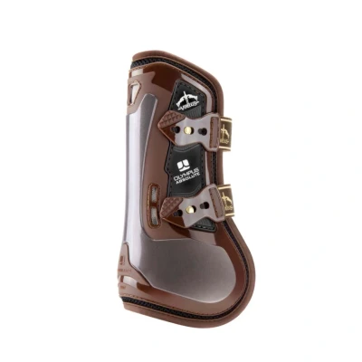 Image of Veredus Olympus Absolute Tendon Boots Brown Cob Size Horse Riding Equestrian