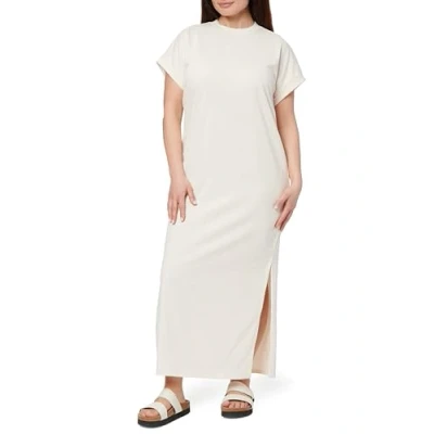 Image of HUGO Nalle Maxi dress, Women&#039;s, Size: Large, Open white