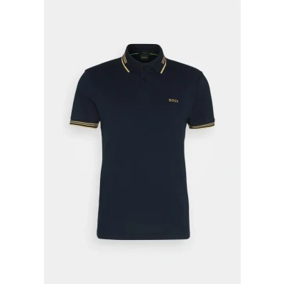 Image of BOSS PAUL Polo shirt, Men&#039;s, Size: Small, Dark blue