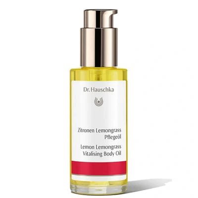 Image of Dr Hauschka Lemon Lemongrass Vitalising Body Oil 75ml