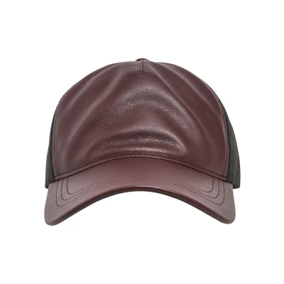 Image of Flexfit Cap, Men&#039;s, Size: One Size, Maroon/blk