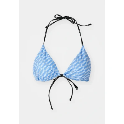 Image of HUGO PURE Bikini top, Women&#039;s, Size: Medium, Light/pastel blue