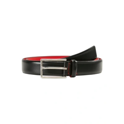 Image of HUGO Gavrilo Belt business, Men&#039;s, Size: 42, Schwarz