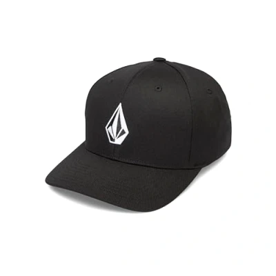 Image of Volcom FULL Stone Flexfit HAT Cap, Men&#039;s, Size: L/XL, Black