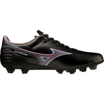 Image of MIZUNO Αlpha SELECT Football Shoes Black/ignition red/801 c Women/Men Size 8,5
