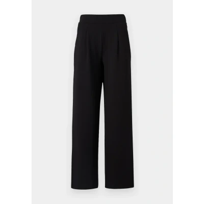 Image of TOM Tailor Denim Pleated Pants Trousers, Women&#039;s, Size: XS, Deep black