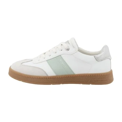 Image of TOM Tailor Trainers, Women&#039;s, Size: 5, White/mint High quality imitation leather