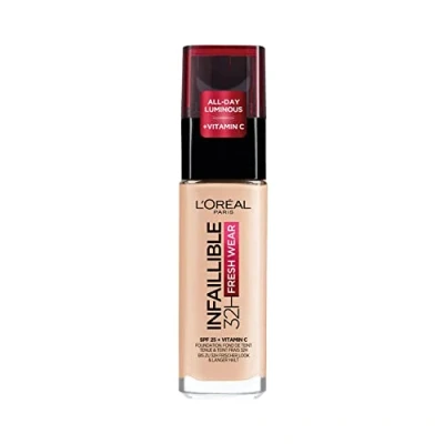 Image of L&#039;Oréal Paris Infallible 24hr Freshwear Liquid Foundation (Various Shades) 20 Ivory
