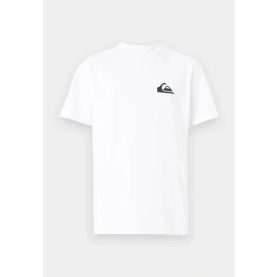 Image of Quiksilver MINI LOGO Unisex Print Tshirt, Size: Large, White