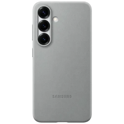 Image of Samsung Kindsuit Pu Leather Back Cover Grey Galaxy S25
