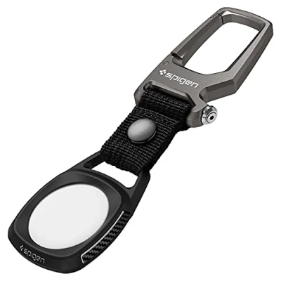 Image of Spigen Rugged Armor AirTag Case Black