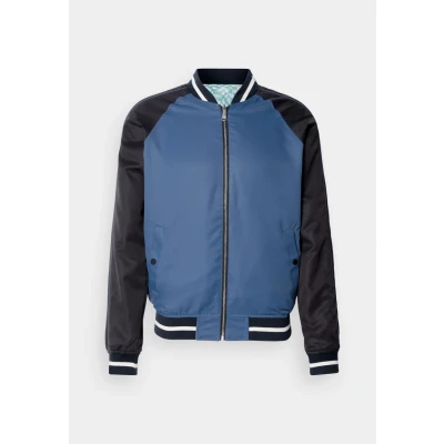 Image of Scotch &amp; Soda Reversible Bomber Jacket, Men&#039;s, Size: Large, Navy