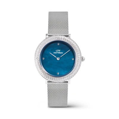 Image of Daniel Wellington Crystalline Women&#039;s Watch, 32 mm, silver, 32, bracelet