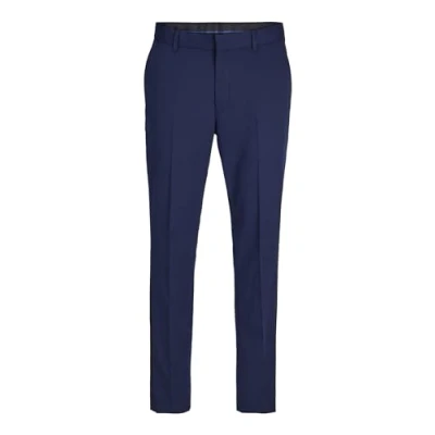 Image of JACK &amp; JONES Men&#039;s Jprfranco Tux Trouser Suit Pants, Blau, 58