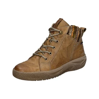 Image of Josef Seibel Laceup ankle boots Camel kombi, Women&#039;s, Size: 4, kombi Leather