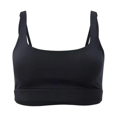 Image of Girlfriend Collective Women&#039;s Andy Bra, Split Strap Sports, Black, M