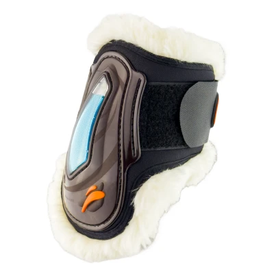Image of eQuick eAirshock Fetlock Boots Velcro Fluffy